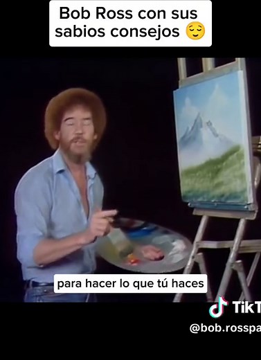 Bob Ross - Español on TikTok