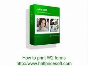EzW2 Software Helps Employers Print Tax Form Before Deadline - Halfpricesoft