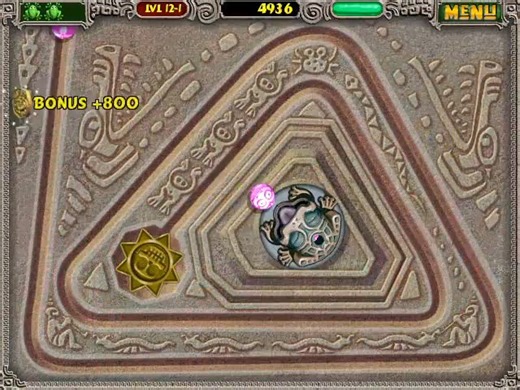 [祖玛] 22秒极速通关12-1