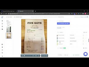 Nanonets Receipt OCR Demo
