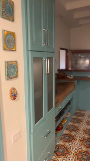 This client is happy with our professional work of repainting and replacing her kitchen sink. ❤️ | Kitchens & Beyond Aruba