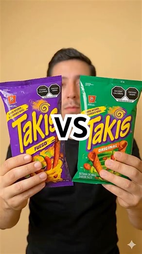 Takis fuego vs takis originales