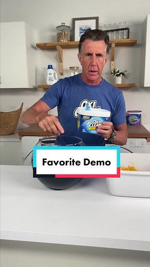 My Favorite OxiClean Demo for Stain Removal