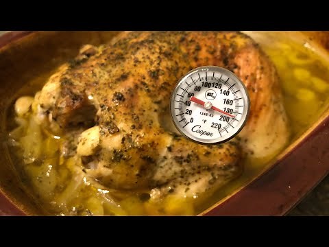 Whole Roasted Chicken From Frozen ~ Easy, Convenient Recipe