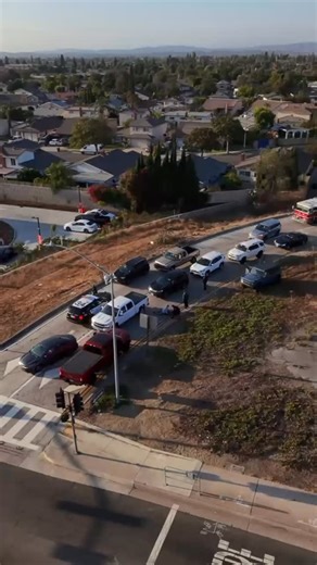 Today, drone footage captured a distressing incident at the 57 South freeway exit to Ball. The traffic was completely backed up and came to a halt, causing understandable frustration and concern among commuters. The footage shows emergency personnel attending to an individual, and while we don't have all the details, our hearts go out to everyone affected. We sincerely hope that those involved are okay and recovering soon. If you've been injured, please reach out for support: @injuryneeds 310-77