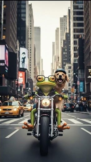 “Frog & Dog GO WILD on Crazy Frog Beat! 😂🐸🐶💥”