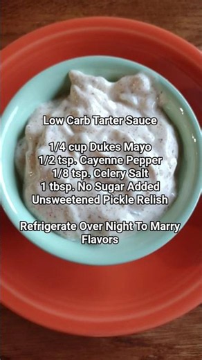 zero Sugar Added Tarter Sauce (Original Recipe)
