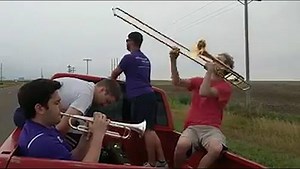 20K views · 466 reactions | Members of a college marching band got stranded on the shoulder of a highway. What happened next, well, it "doesn’t get much more Kansas than that." | Wichita Eagle | Facebook