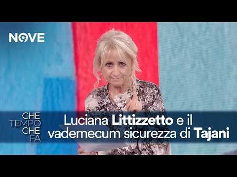 Luciana Littizzetto e il Vademecum scritto da Tajani "Se passa un elicottero non salutate"