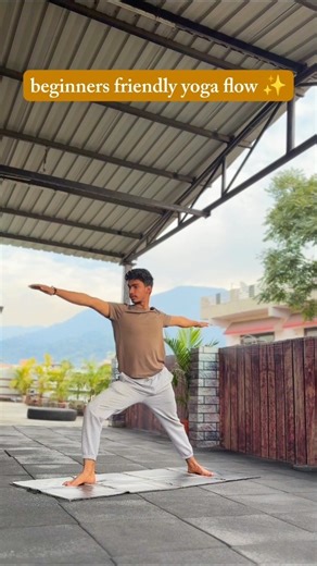 beginners friendly yoga flow ✨#beginneryoga #yoga #vinyasaflow