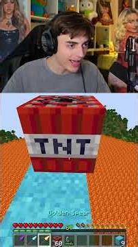 TNT DUEL against @platin2 #minecraft #challenge