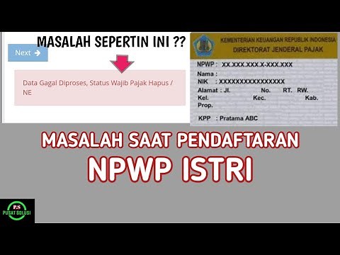 Masalah saat pendaftaran NPWP | Tutorial terlengkap dan mudah