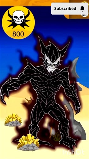 Dark Kai Rider Destroys the Statue! 💀🔥 | Stick War Legacy #shorts