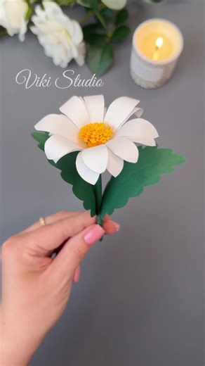 DIY Amazing Paper Daisy Flowers 🌼 Mother’s Day Gift Ideas 💫 #foryou