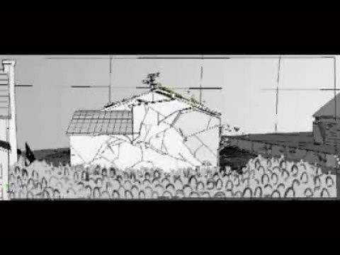 Simpson the Movie- Rough Sinkhole effects.