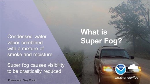 Watch out for 'super fog.' Cold front bringing much cooler temps. See how low it will go