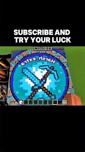 Subscribe and try your luck #minecraft #minecraft #minecraftbuild #minecraftshorts#minecraftsurvival