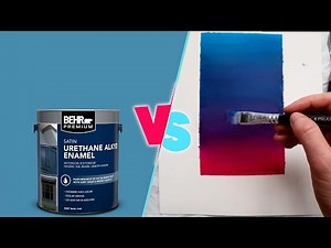 Acrylic vs Alkyd Enamel Paint - How Are They Different? [2024]