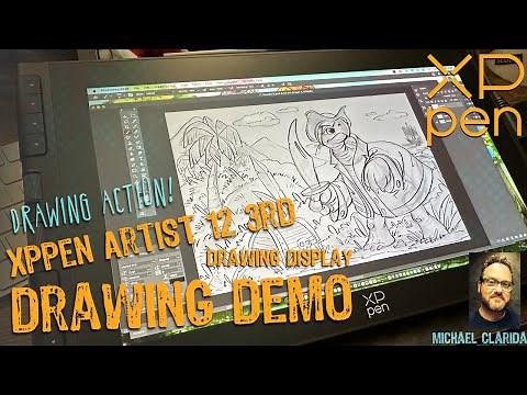 XPPen Artist 12 3rd display tablet review by a professional artist