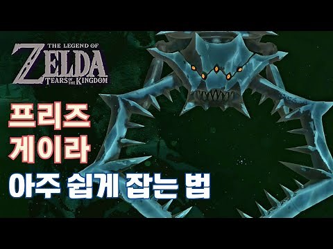 프리즈게이라 초보도 쉽게 잡아보자. / 젤다의 전설 왕국의 눈물 / 프리즈 게이라 / 보스 공략