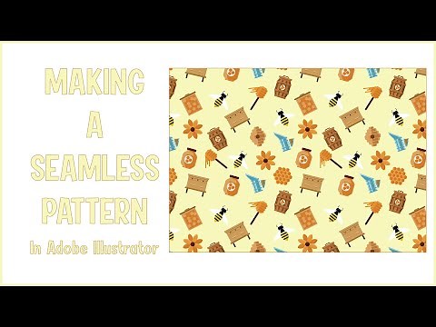 🌟 How To Make A Seamless Pattern In Adobe Illustrator