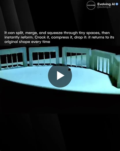 Most robots try to break through obstacles. This one becomes the obstacle. Researchers at Seoul National University and Gachon University built a robot that can squeeze through gaps, split into… | Dr. Martha Boeckenfeld | 23 comments