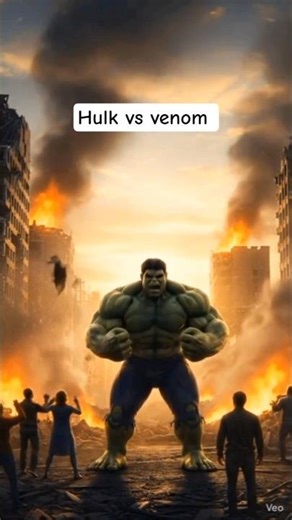 Hulk vs venom fight #aistory #trending #inspiration #hulk #fighting #venom #viral #shorts #ai #good