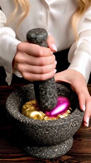 Melting Success & Love Into One — ASMR Metal Ritual #asmr #satisfying #crushingasmr #asmrshorts