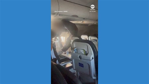 'Disruptive' passenger kicks chair on United flight from Austin to Los Angeles