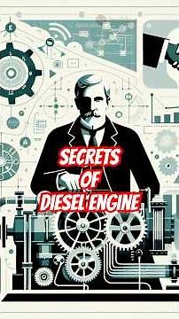 Why diesel engine was designed to run with Vegetable oil? #heavymachinery #dieselengine