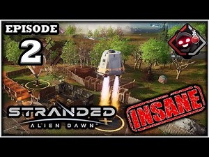 Mukluk Plays Stranded: Alien Dawn - Insane - Trading Outpost Part 2