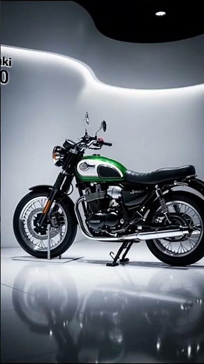 Timeless retro + modern class. The Kawasaki W800 in its purest form.