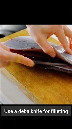 How a Japanese Chef Turns a Whole Amberjack into Sashimi