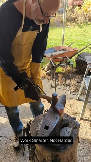 17 reactions · 4 comments | Drawing out a railroad spike long enough...