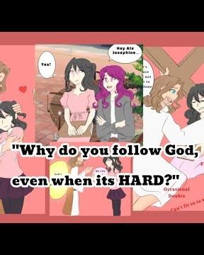 (Christian comic dub) Why do you follow God even when it's HARD? @celestialblossom_art