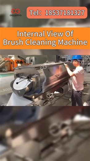 A brush washer is not only about cleaning performance, but also about easy maintenance. This video shows the quick-disassembly design of the brush washing machine: ✅ Easy removal of internal brushes ✅ Quick-access filter for cleaning ✅ Clearly visible inspection and access points This structure significantly reduces cleaning time and downtime, helping keep production lines running smoothly. For food processors, hygiene, maintenance efficiency, and stability matter. Message us now for detailed sp