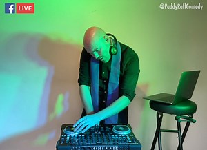 Fr Pat with his All Request Mass ‘Priest Megamix’ 🙏🏻✝️🎧 #BeatsBeWithYou #ParochialHouseMusic Many thanks to Fr. Fitzpatrick and Brother McGrath for their cross-community collaboration with Fr. Pat in the creation of beats | Paddy Raff
