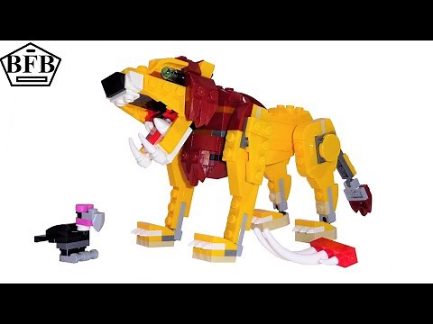Lego Creator 31112 | Wilder Löwe | 3in1 | Lego Speed Build Review | Modell A