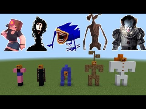 NEVER SPAWN Jenny Dweller the Locust Shin Sonic SirenHead Pennywise IT in Minecraft
