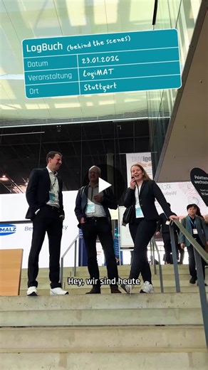 LogBuch Eintrag vom 24.3.2026 ✏️ Jonas Bauschke, Anneke Weygandt und Christian Lobsien haben sich die neuesten Innovationen der Intralogistik mal genauer für Sie angeschaut. Neben 🥤 Smoothies, die… | LogBer GmbH