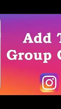 How To Add Someone In A Group Chat Instagram