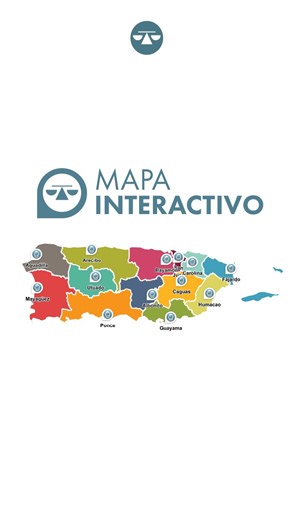 Poder Judicial de Puerto Rico on Instagram: "¡Accede fácilmente a información clave sobre los tribunales en todo Puerto Rico! Descubre el nuevo Mapa Interactivo, disponible en www.poderjudicial.pr y en la app móvil Poder Judicial PR. A través del Mapa Interactivo, podrás: 📍 consultar la ubicación, horario y datos de contacto de cada dependencia judicial 🗺️ calcular rutas desde tu ubicación, gracias a la integración con Google Maps 📱 llamar directamente al tribunal con solo tocar el número tel