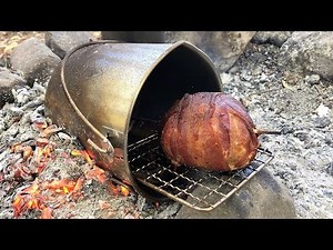 Campfire Cooking Made Easy - Stuffed Onion Bacon Bombs