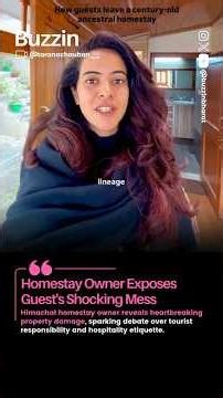 Homestay Owner Exposes Guest's Shocking Mess