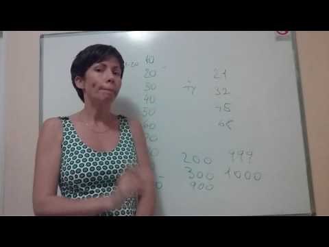 Lekcija 004 - Numbers 1-1000 - Kurs engleskog jezika