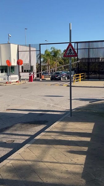 Pedestrian Crossing Sign Highlights Road Safety