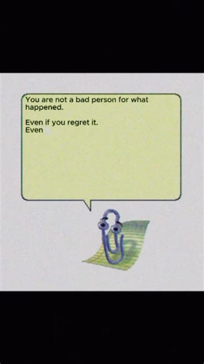 Clippy on Instagram: "Bad person #clippy"