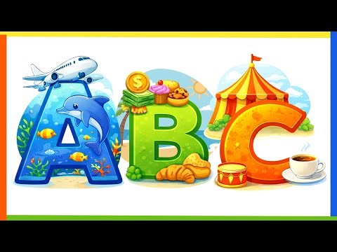 ABCs of Places for Kids 🌎 Learn Places We Go, Transportation & Maps | Preschool Learning
