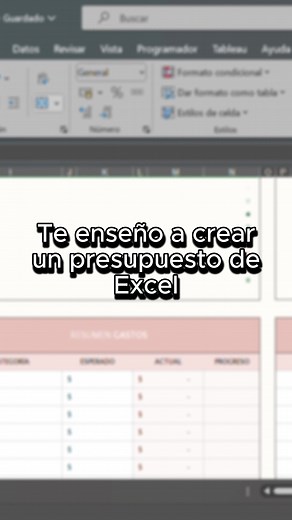 Crea tu presupuesto en Excel en menos de 5 minutos