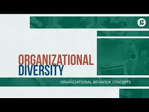 Organizational Diversity